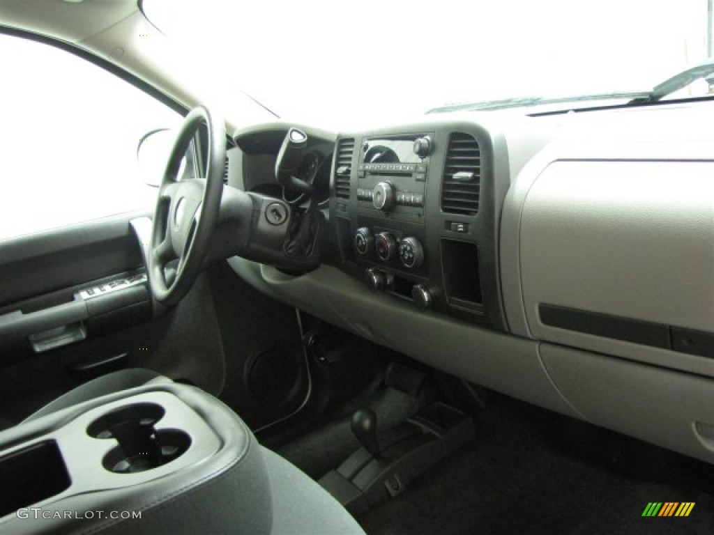 2009 Silverado 1500 LS Crew Cab 4x4 - Silver Birch Metallic / Dark Titanium photo #11