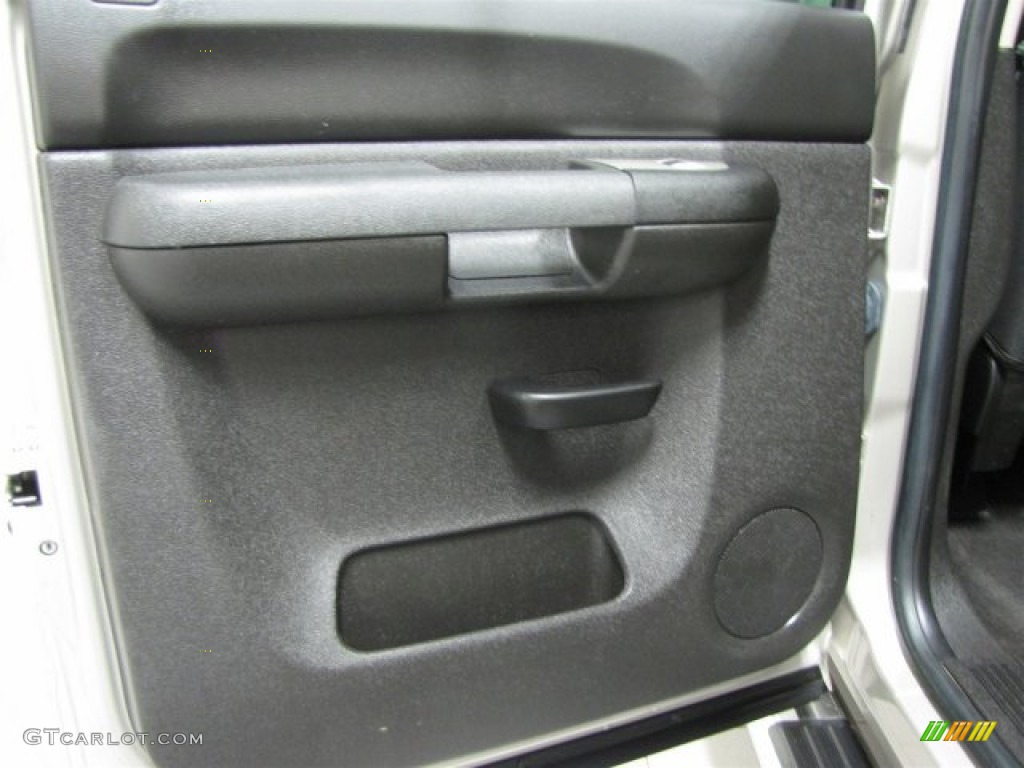 2009 Silverado 1500 LS Crew Cab 4x4 - Silver Birch Metallic / Dark Titanium photo #14
