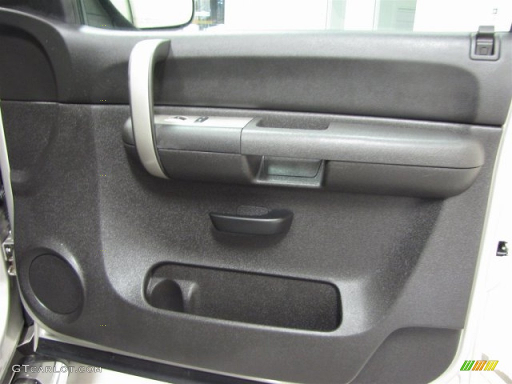 2009 Silverado 1500 LS Crew Cab 4x4 - Silver Birch Metallic / Dark Titanium photo #16