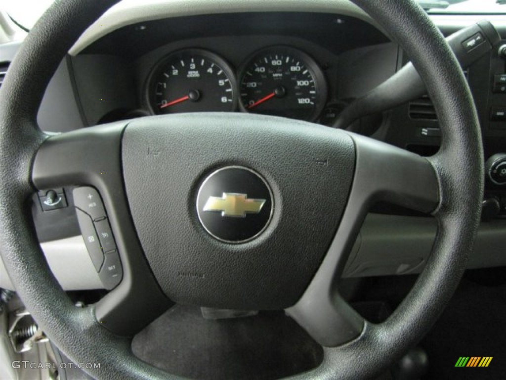 2009 Silverado 1500 LS Crew Cab 4x4 - Silver Birch Metallic / Dark Titanium photo #17