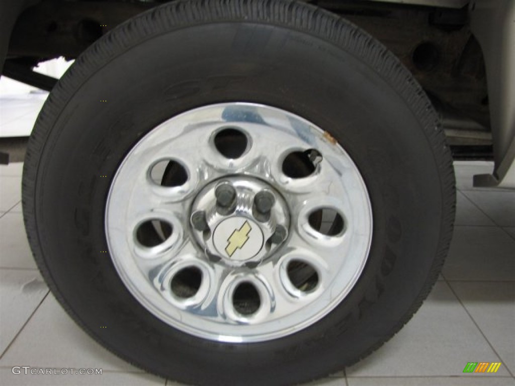 2009 Silverado 1500 LS Crew Cab 4x4 - Silver Birch Metallic / Dark Titanium photo #22