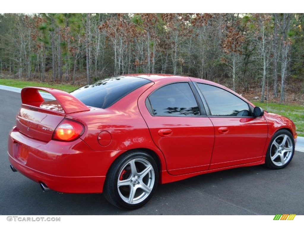 2004 Neon SRT-4 - Flame Red / Dark Slate Gray photo #20