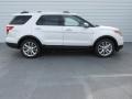 2015 White Platinum Ford Explorer Limited  photo #3