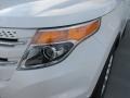 2015 White Platinum Ford Explorer Limited  photo #9