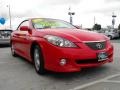 2006 Absolutely Red Toyota Solara SLE V6 Convertible  photo #3