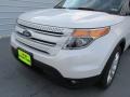 2015 White Platinum Ford Explorer Limited  photo #10