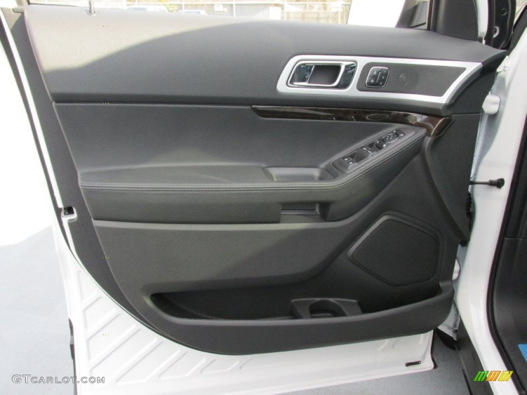 2015 Explorer Limited - White Platinum / Charcoal Black photo #25