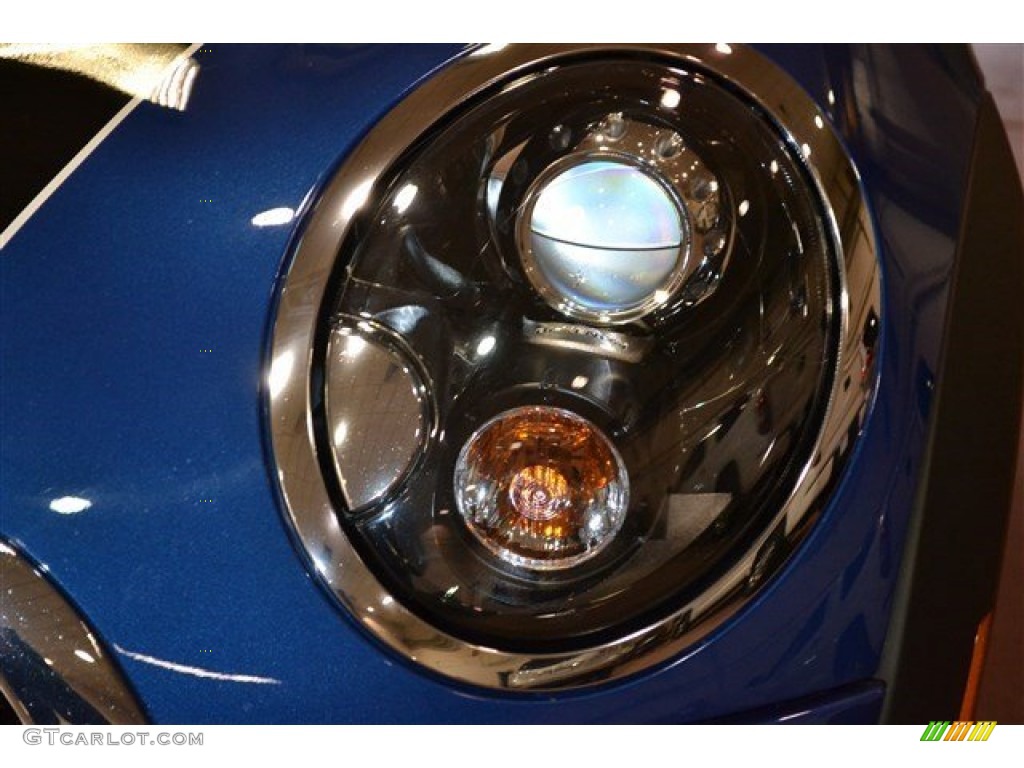 2014 Cooper Convertible - Ice Blue / Carbon Black photo #2