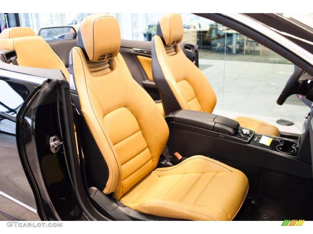 2015 Mercedes-Benz E 400 Cabriolet Front Seat Photo #100195958