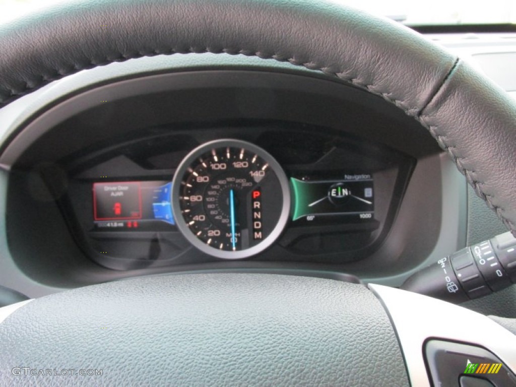 2015 Explorer Limited - White Platinum / Charcoal Black photo #36