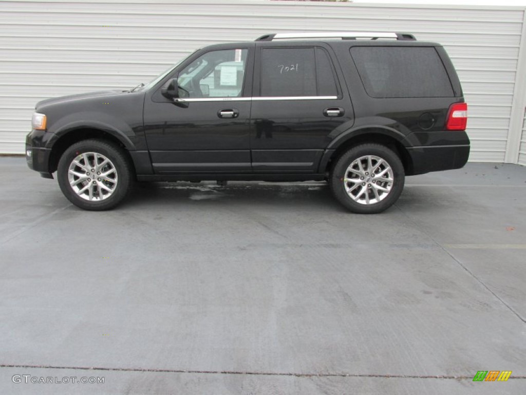 Tuxedo Black Metallic 2015 Ford Expedition Limited Exterior Photo #100196229