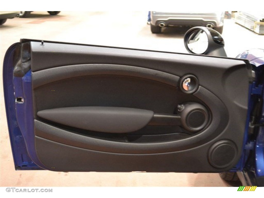 2014 Cooper Convertible - Ice Blue / Carbon Black photo #22