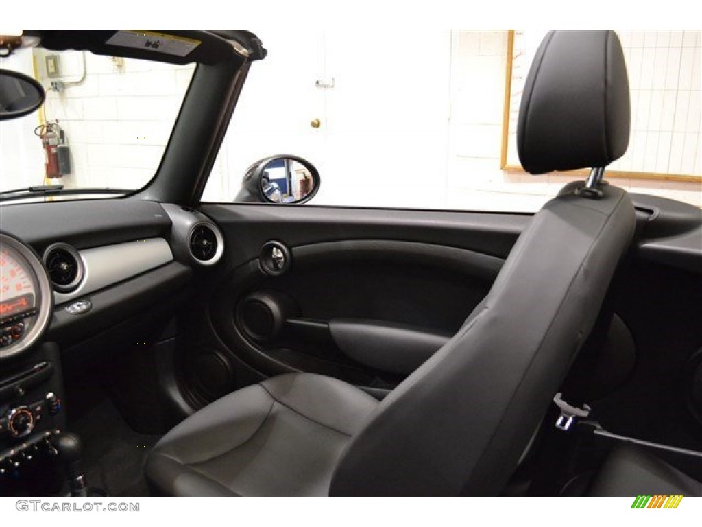 2014 Cooper Convertible - Ice Blue / Carbon Black photo #28