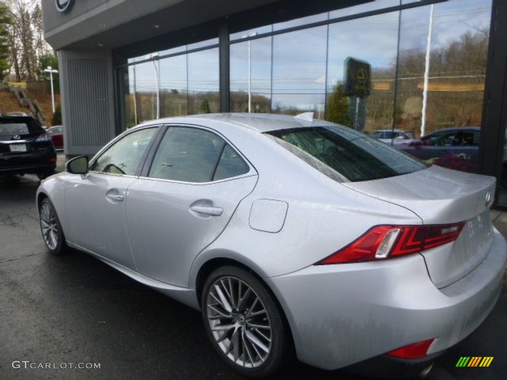 2014 IS 250 AWD - Silver Lining Metallic / Black photo #3