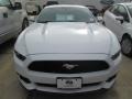 2015 Oxford White Ford Mustang EcoBoost Coupe  photo #2