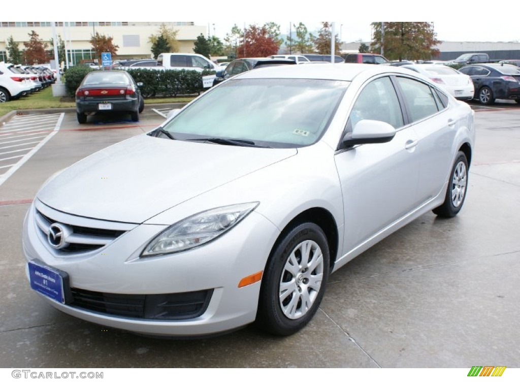 2010 MAZDA6 i Sport Sedan - Brilliant Silver Metallic / Black photo #4