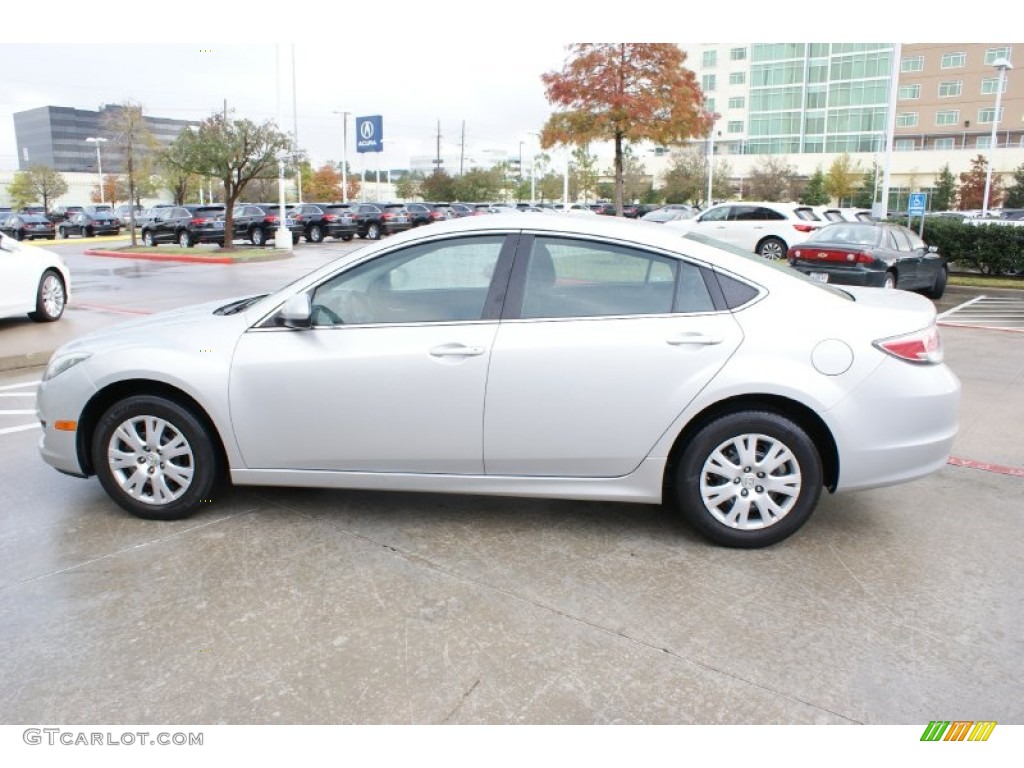2010 MAZDA6 i Sport Sedan - Brilliant Silver Metallic / Black photo #5