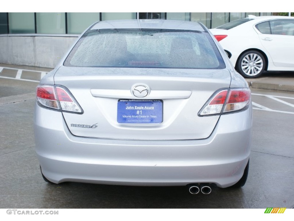 2010 MAZDA6 i Sport Sedan - Brilliant Silver Metallic / Black photo #7