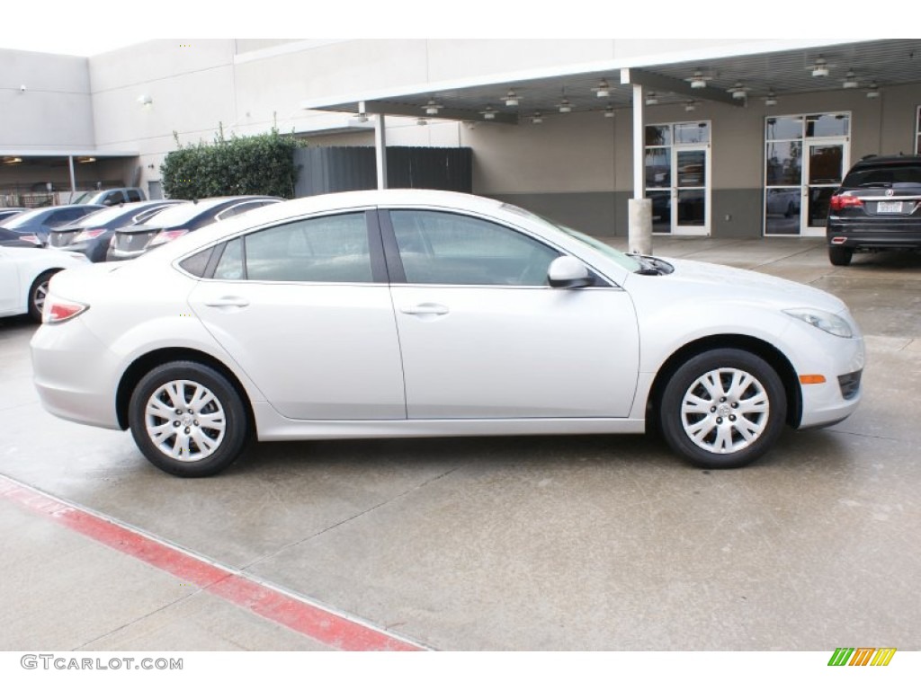2010 MAZDA6 i Sport Sedan - Brilliant Silver Metallic / Black photo #9
