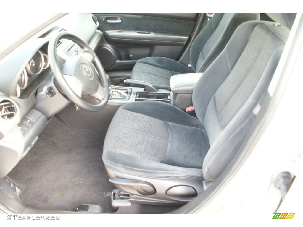 2010 MAZDA6 i Sport Sedan - Brilliant Silver Metallic / Black photo #13