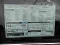 2015 Chevrolet Silverado 1500 LTZ Double Cab 4x4 Window Sticker