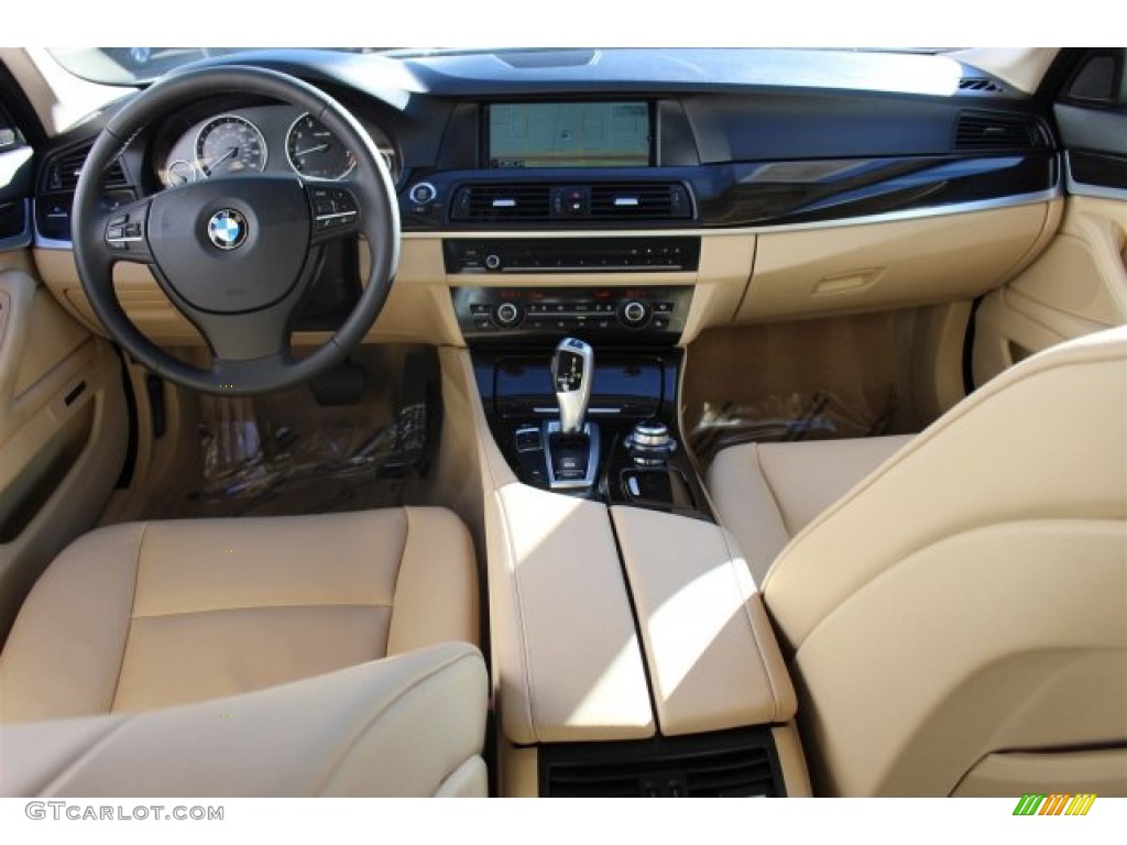 2013 5 Series 535i Sedan - Cashmere Silver Metallic / Venetian Beige photo #11