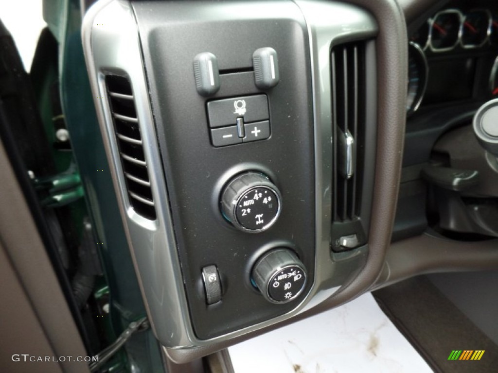 2015 Silverado 1500 LTZ Double Cab 4x4 - Rainforest Green Metallic / Cocoa/Dune photo #39