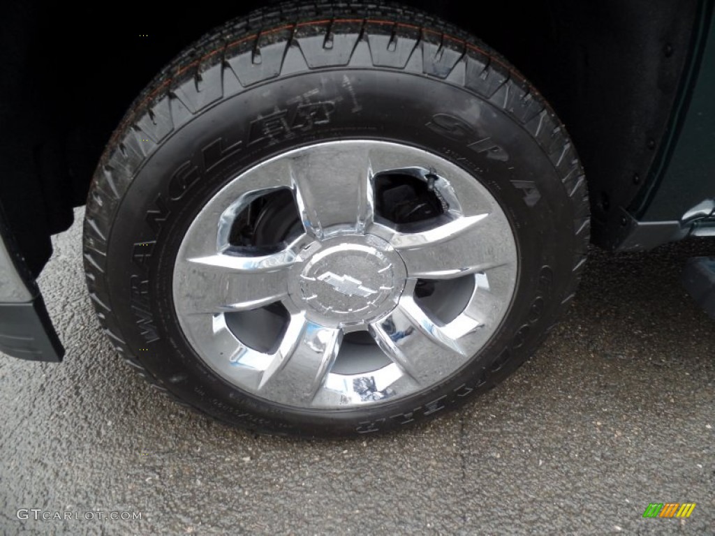 2015 Chevrolet Silverado 1500 LTZ Double Cab 4x4 Wheel Photo #100200017