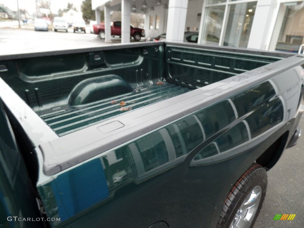 2015 Silverado 1500 LTZ Double Cab 4x4 - Rainforest Green Metallic / Cocoa/Dune photo #13