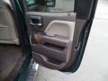 Cocoa/Dune 2015 Chevrolet Silverado 1500 LTZ Double Cab 4x4 Door Panel