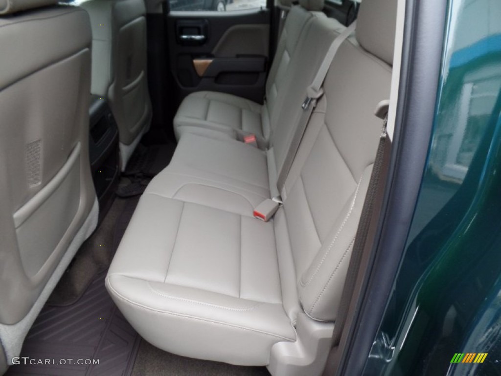 Cocoa/Dune Interior 2015 Chevrolet Silverado 1500 LTZ Double Cab 4x4 Photo #100200449