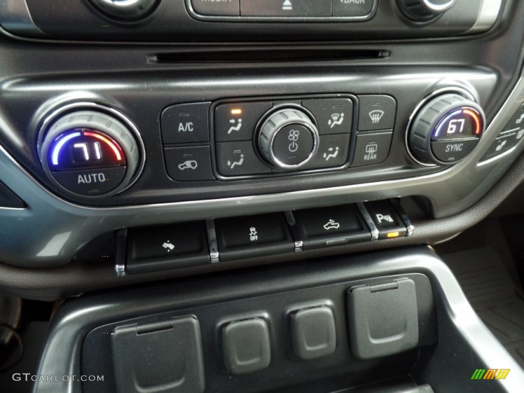 2015 Chevrolet Silverado 1500 LTZ Double Cab 4x4 Controls Photo #100200752