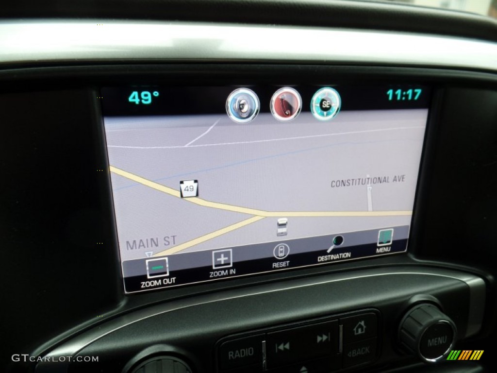 2015 Silverado 1500 LTZ Double Cab 4x4 - Rainforest Green Metallic / Cocoa/Dune photo #49