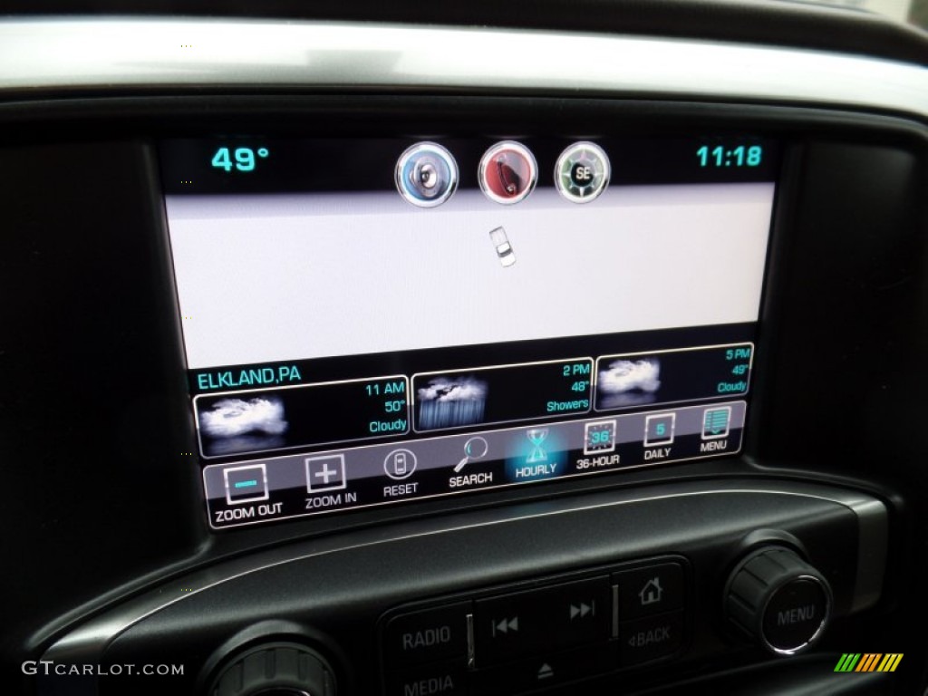 2015 Silverado 1500 LTZ Double Cab 4x4 - Rainforest Green Metallic / Cocoa/Dune photo #50