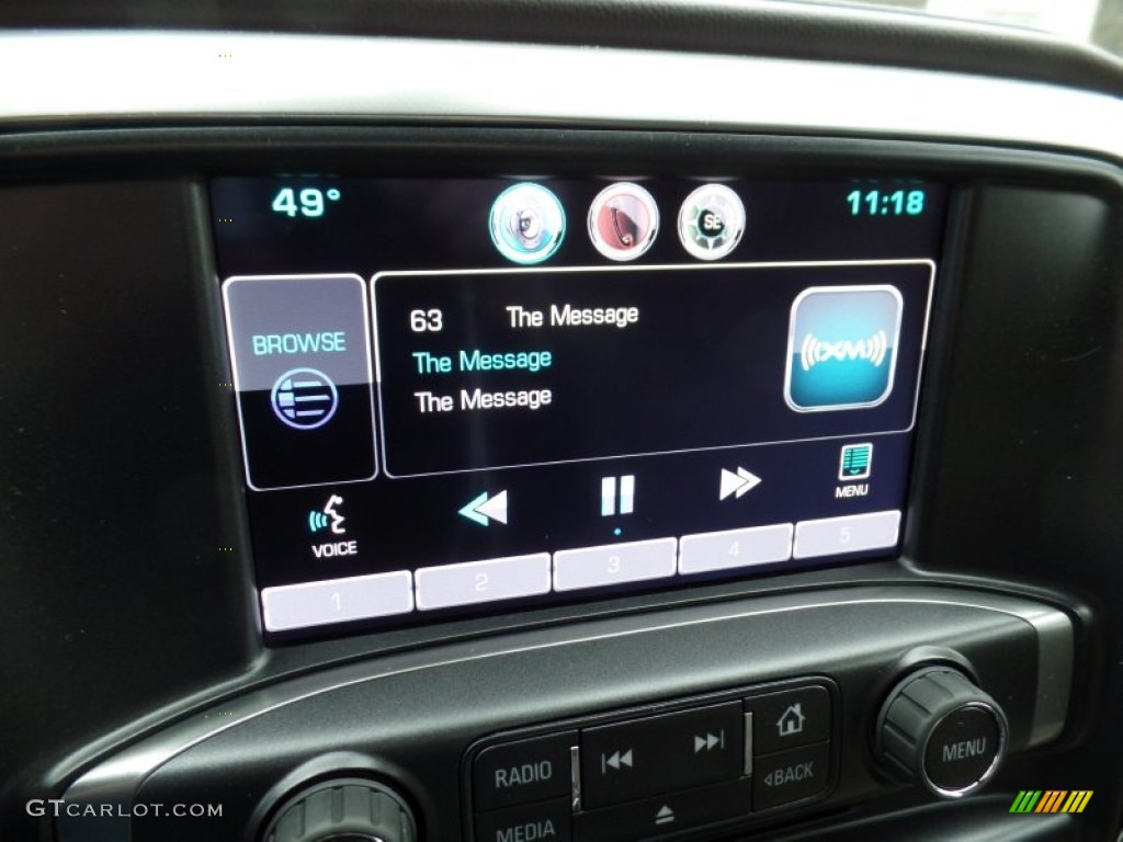 2015 Silverado 1500 LTZ Double Cab 4x4 - Rainforest Green Metallic / Cocoa/Dune photo #51