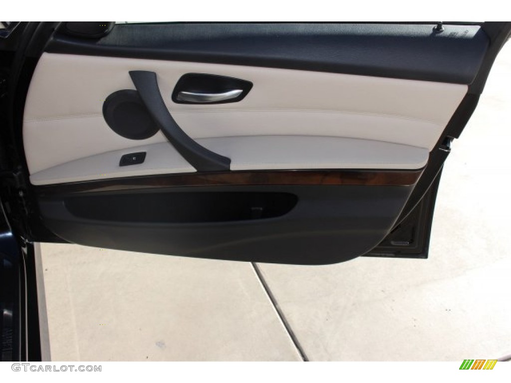 2011 3 Series 335i Sedan - Jet Black / Oyster/Black Dakota Leather photo #16
