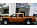 2005 Sunburst Orange Metallic Chevrolet Colorado LS Crew Cab  photo #2