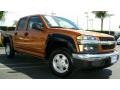 2005 Sunburst Orange Metallic Chevrolet Colorado LS Crew Cab  photo #6