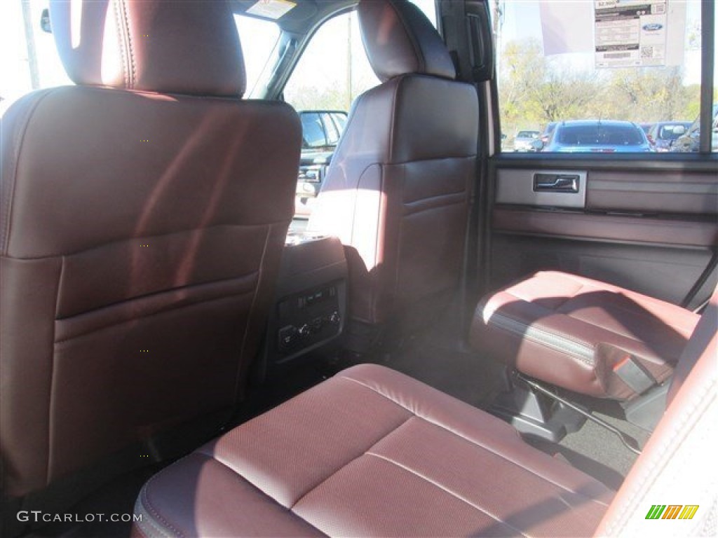 2015 Ford Expedition Platinum Rear Seat Photo #100205825