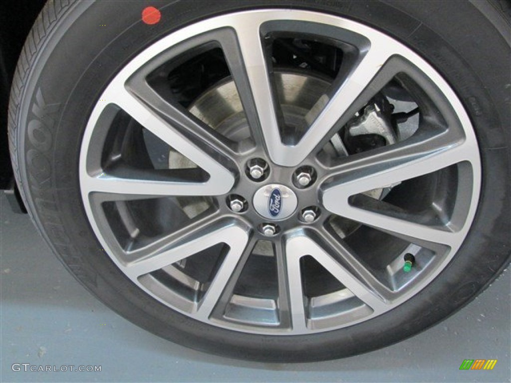 2015 Explorer XLT - White Platinum / Charcoal Black photo #7