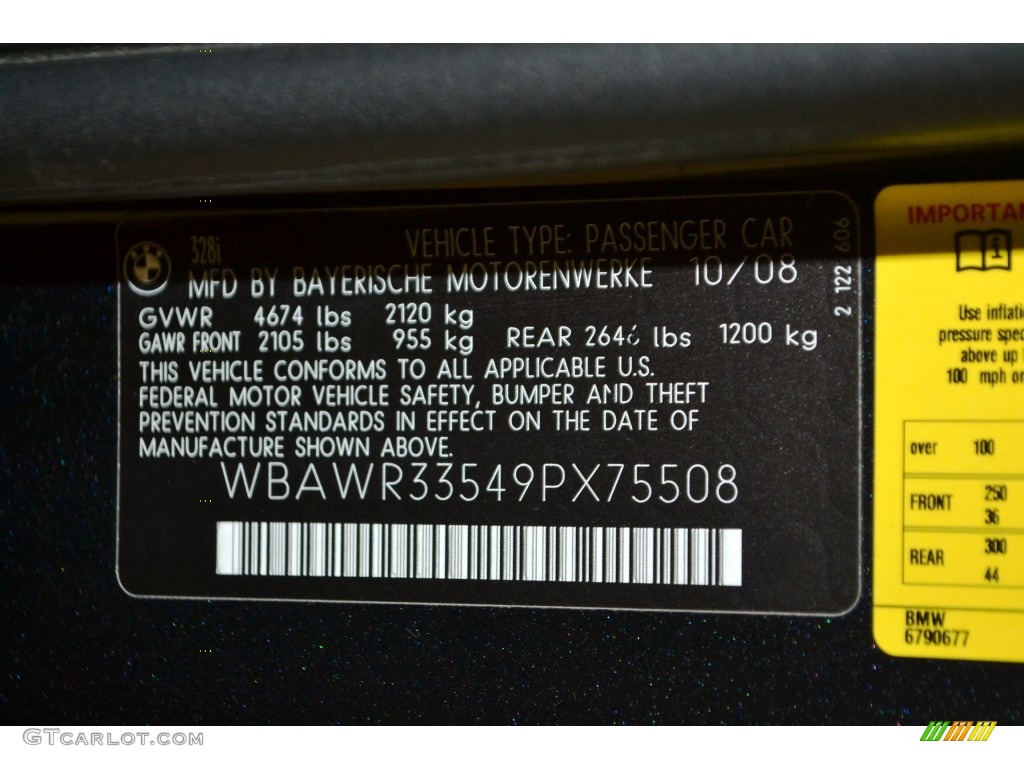 2009 3 Series 328i Convertible - Black Sapphire Metallic / Saddle Brown Dakota Leather photo #11