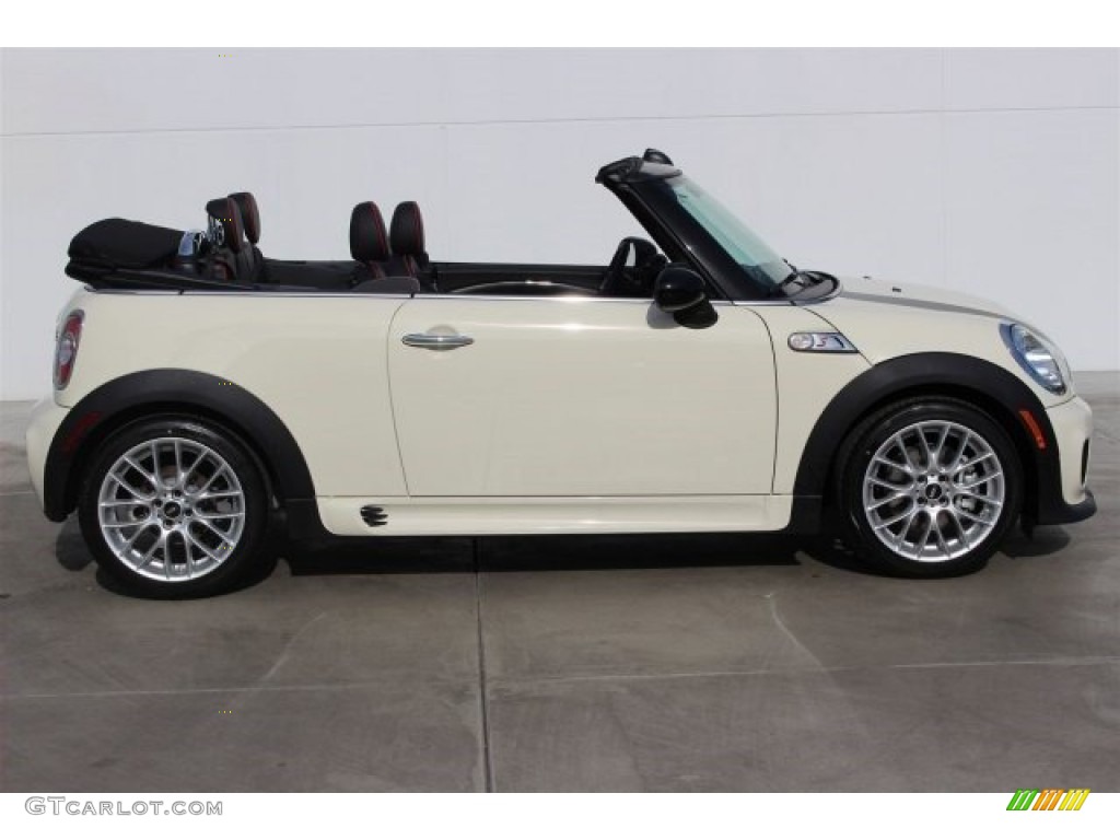 Pepper White 2015 Mini Convertible Cooper S Exterior Photo #100207886
