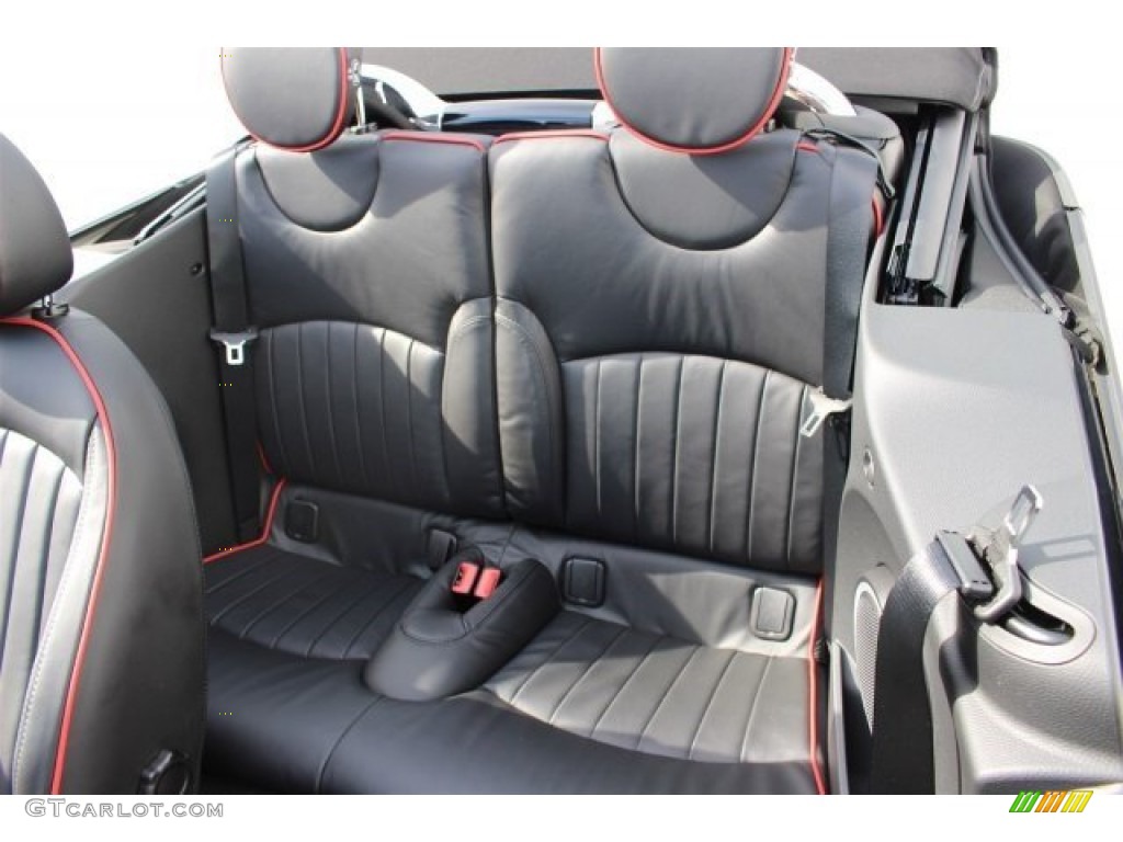 John Cooper Works Black Checkered Interior 2015 Mini Convertible Cooper S Photo #100207895