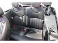 2015 Mini Convertible John Cooper Works Black Checkered Interior Rear Seat Photo