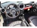 2015 Mini Convertible John Cooper Works Black Checkered Interior Interior Photo