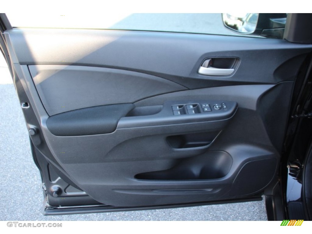 2013 CR-V LX AWD - Crystal Black Pearl / Black photo #9