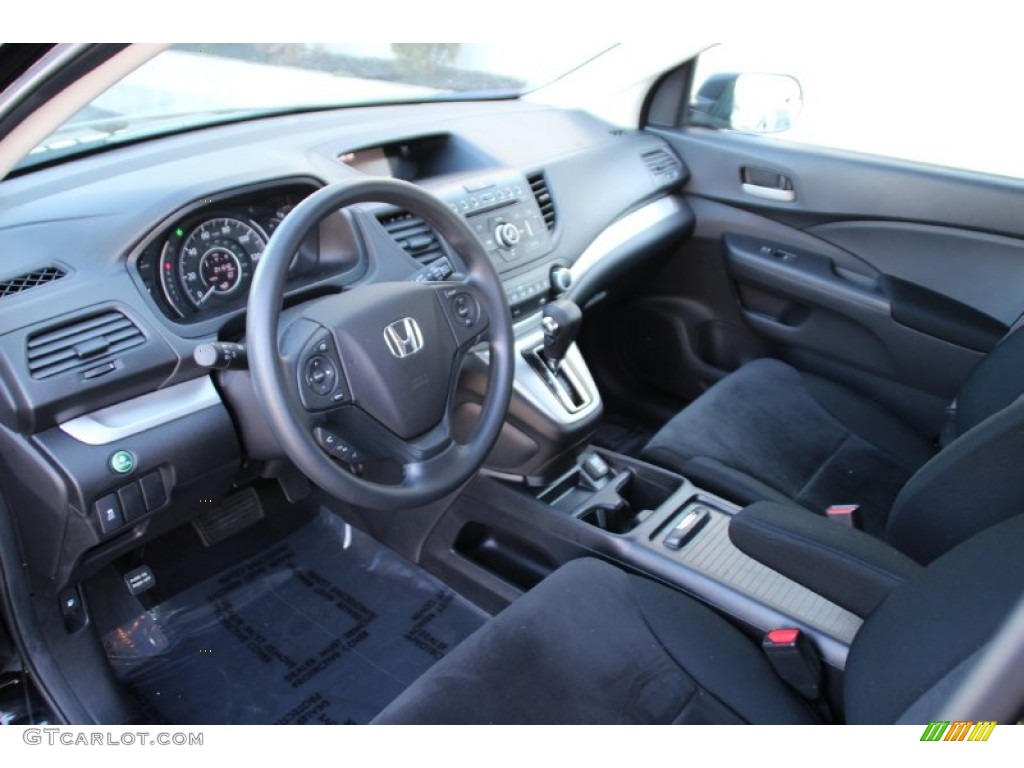 2013 CR-V LX AWD - Crystal Black Pearl / Black photo #11