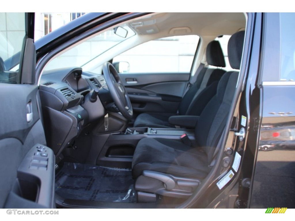 2013 CR-V LX AWD - Crystal Black Pearl / Black photo #12
