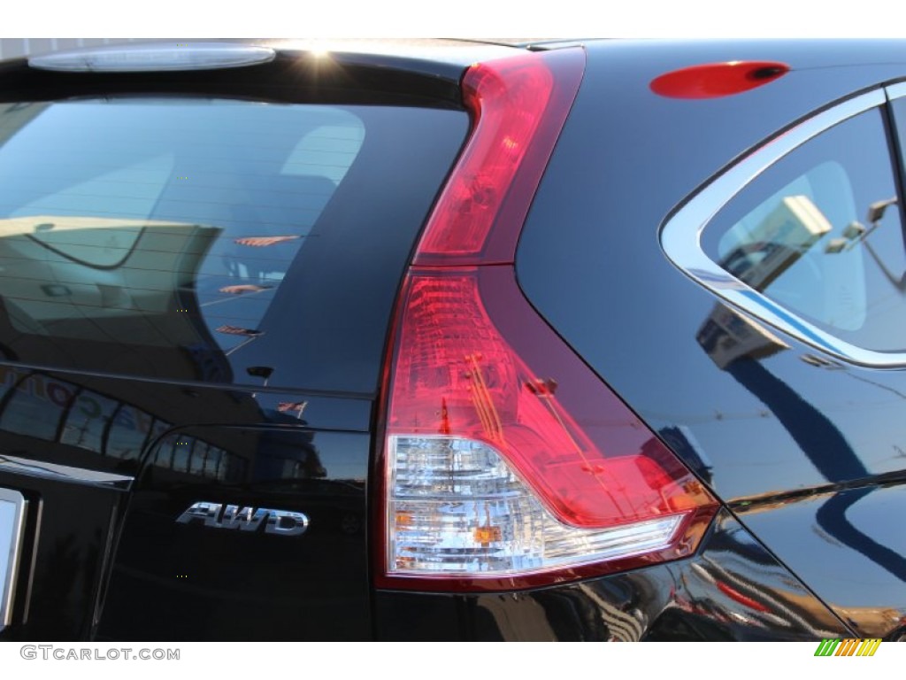 2013 CR-V LX AWD - Crystal Black Pearl / Black photo #22