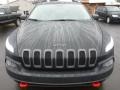 2015 Brilliant Black Crystal Pearl Jeep Cherokee Trailhawk 4x4  photo #9